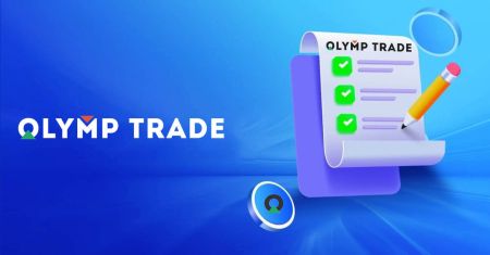 Olymp Trade-de KYC-ni nädip doldurmaly