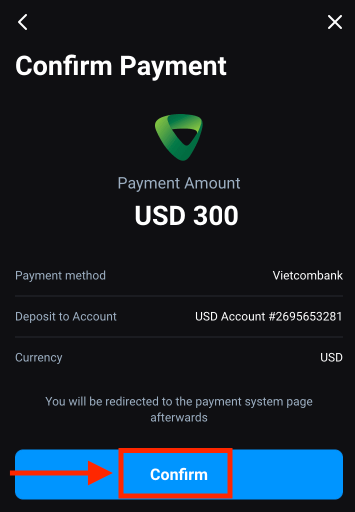 Kā noguldīt naudu Olymptrade, izmantojot bankas pārskaitījumu