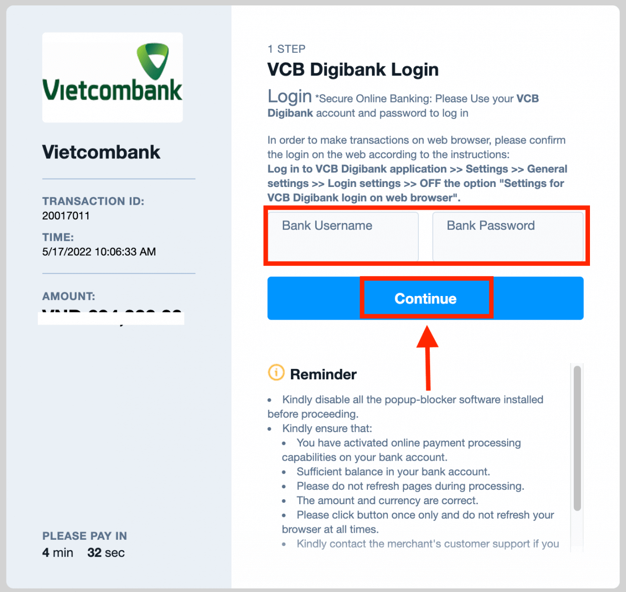 Kā noguldīt naudu Olymptrade, izmantojot bankas pārskaitījumu