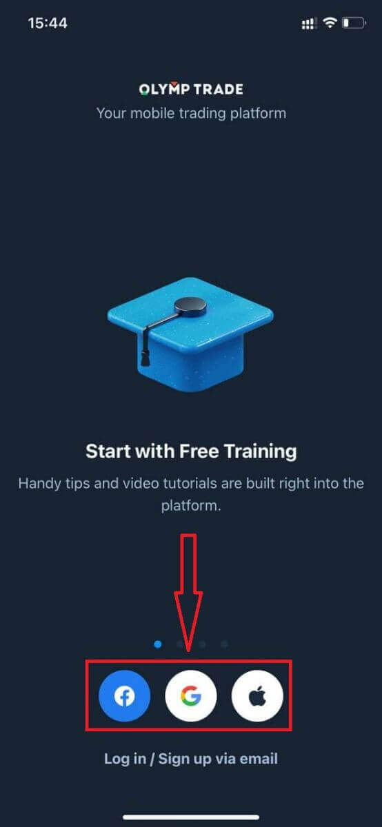 如何下載並安裝適用於手機的 Olymptrade 應用程式（Android、iOS）