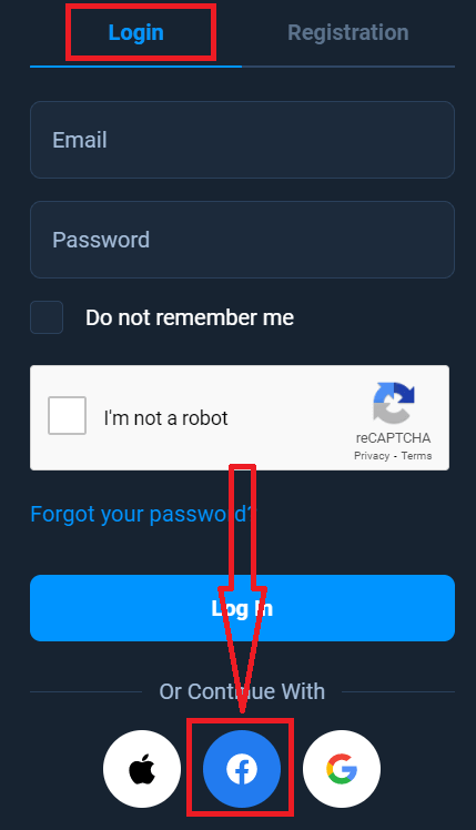 Como abrir uma conta e fazer login na Olymptrade Como abrir uma conta e fazer login na Olymptrade
