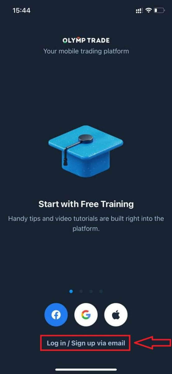 Како да региструјем налог на Olymptrade Како да региструјем налог на Olymptrade