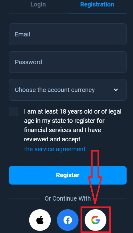 Kā reģistrēties un verificēt kontu pakalpojumā Olymptrade