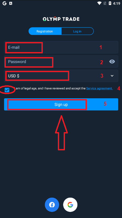 How to Register and Withdraw Money at Olymp Trade How to Register and Withdraw Money at Olymp Trade
