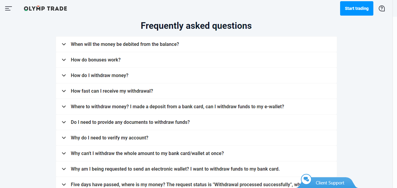 በ Olymptrade ላይ መውጣትዎን እንዴት እንደሚያፋጥኑ