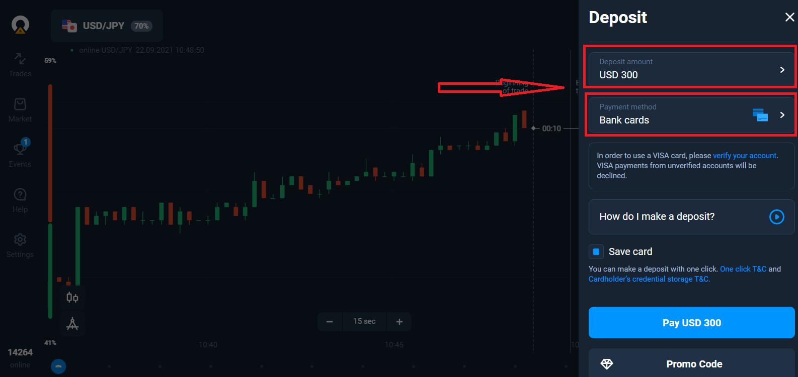 كيفية التداول في Olymptrade للمبتدئين